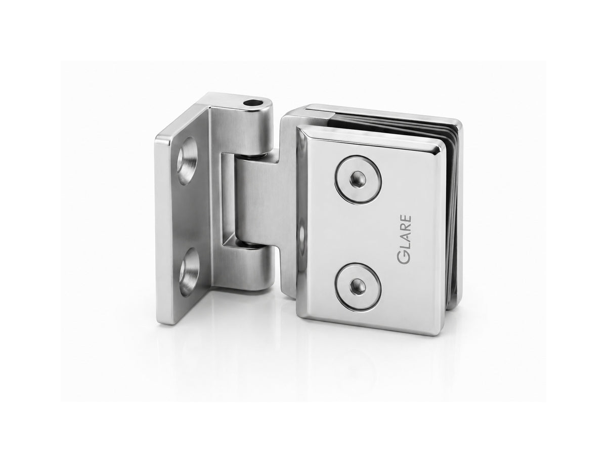 Wall to Glass mini glass door hinge