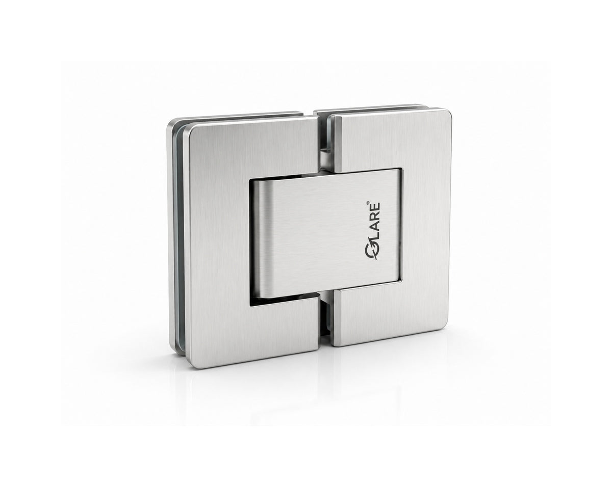 Glass to Glass hydraulic glass door hinge