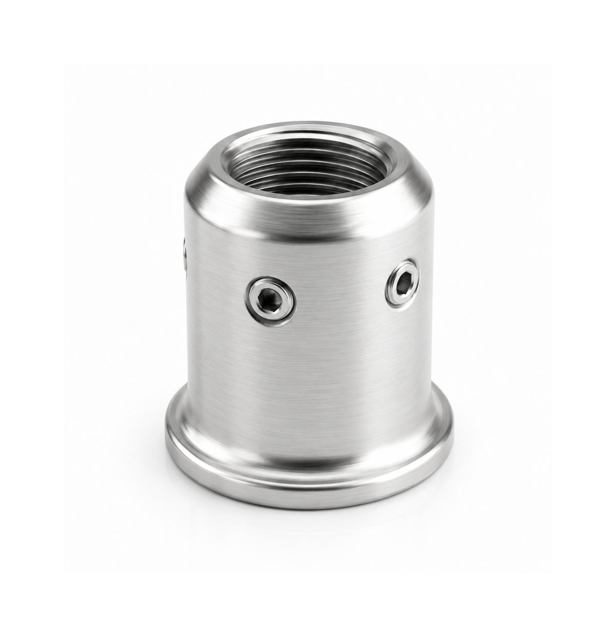 Wall to Pipe 19mm round pipe connector