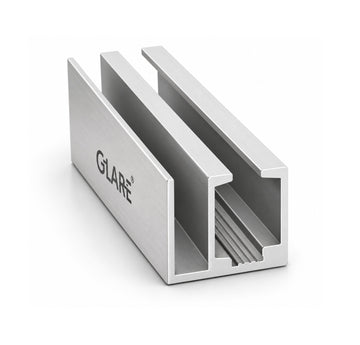 Door & Fixed glass aluminium track