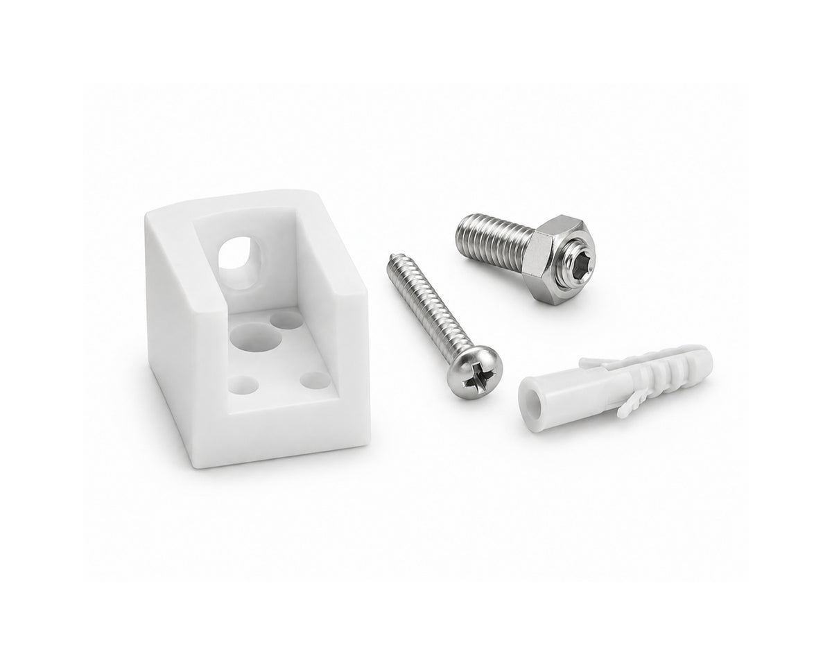End bracket sliding door roller accessories