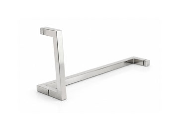Towel bar with handle (square)