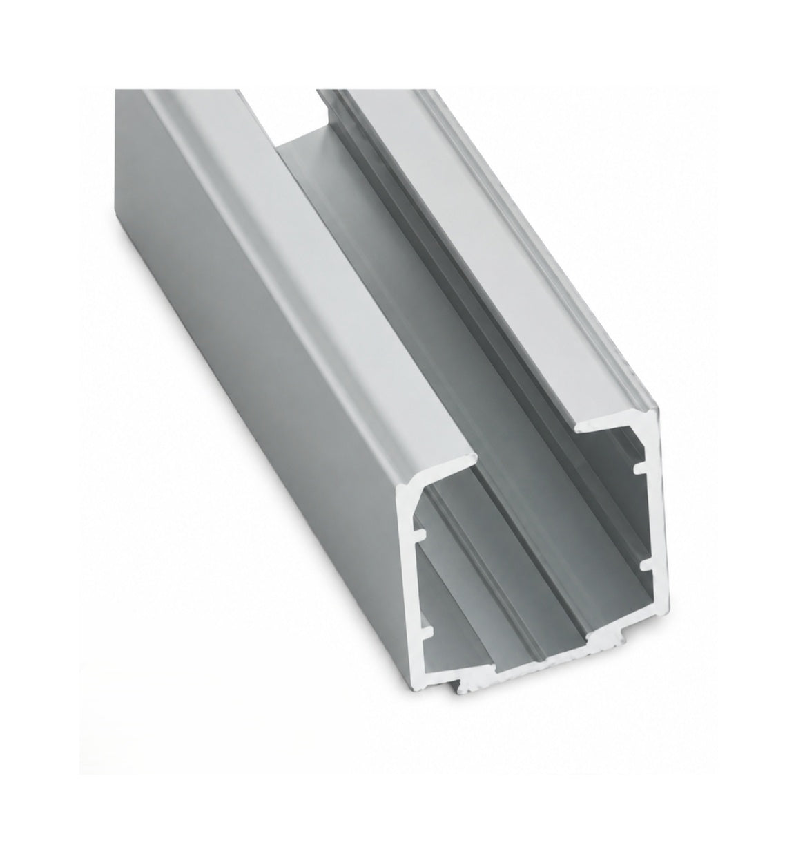 Only glass door aluminium track