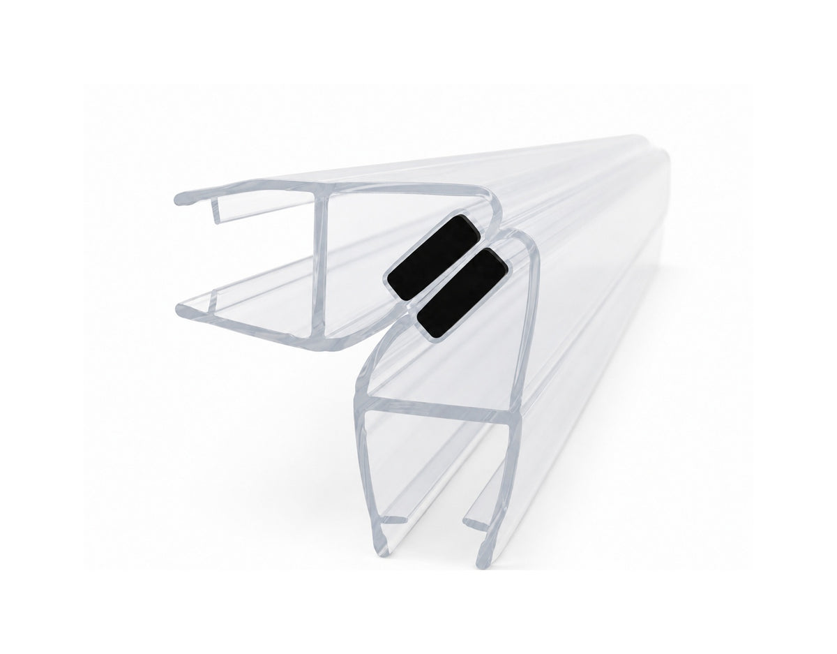 Magnetic seal 90 degree plastic profile
