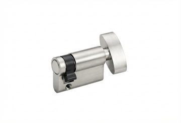 Half cylinder with knob