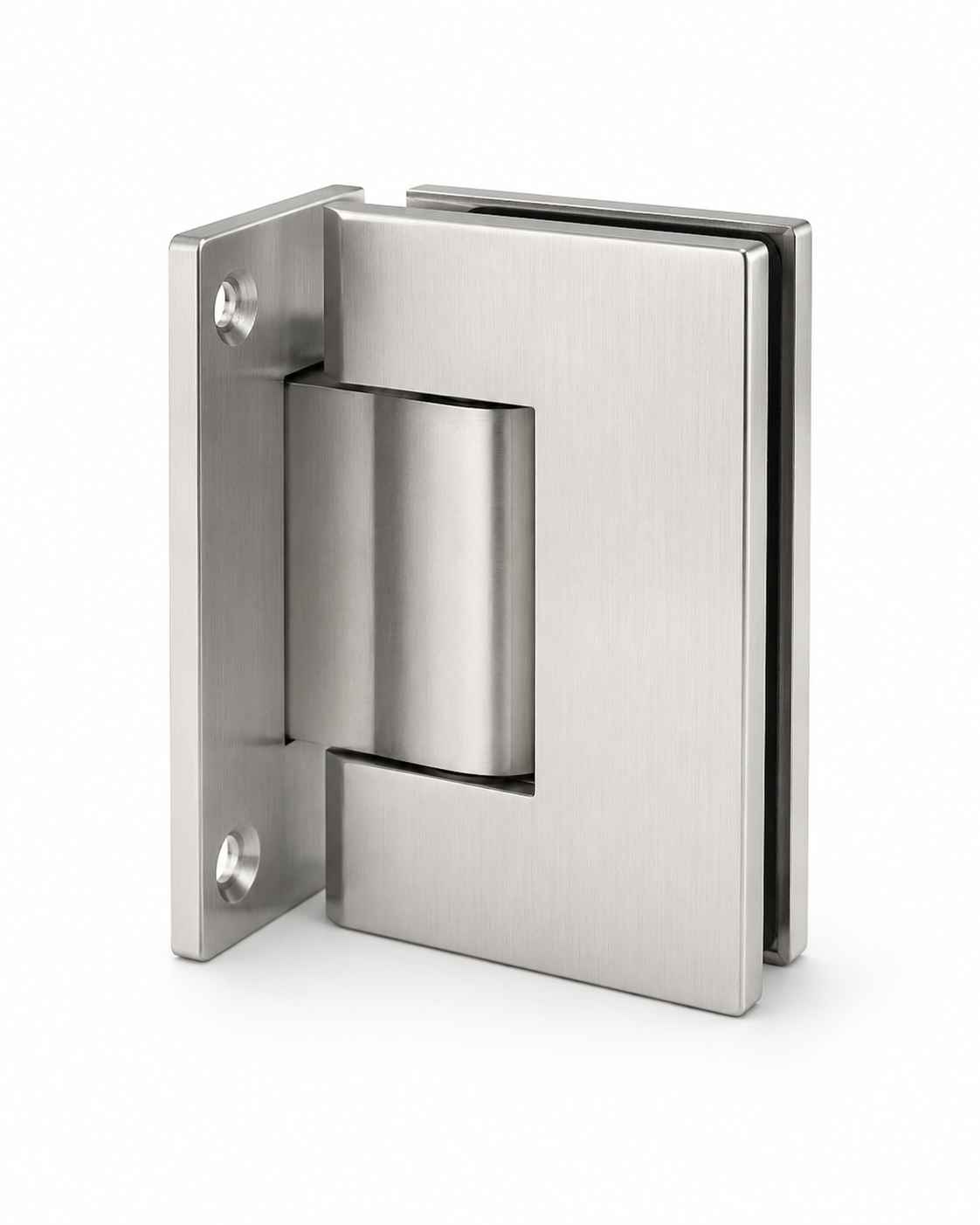 Glass door hinge