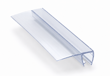 'F' seal plastic profile