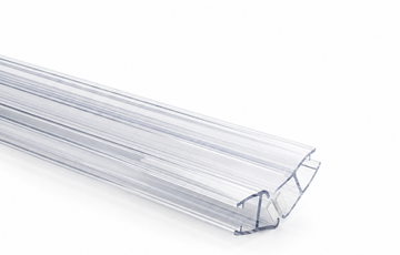 Magnetic seal 135 degree plastic profile