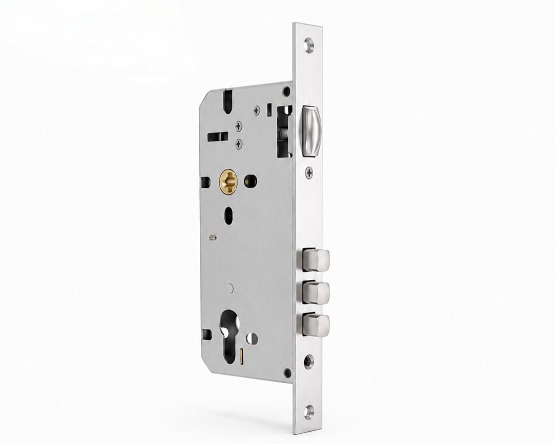 Roller lock body - mortise lock body