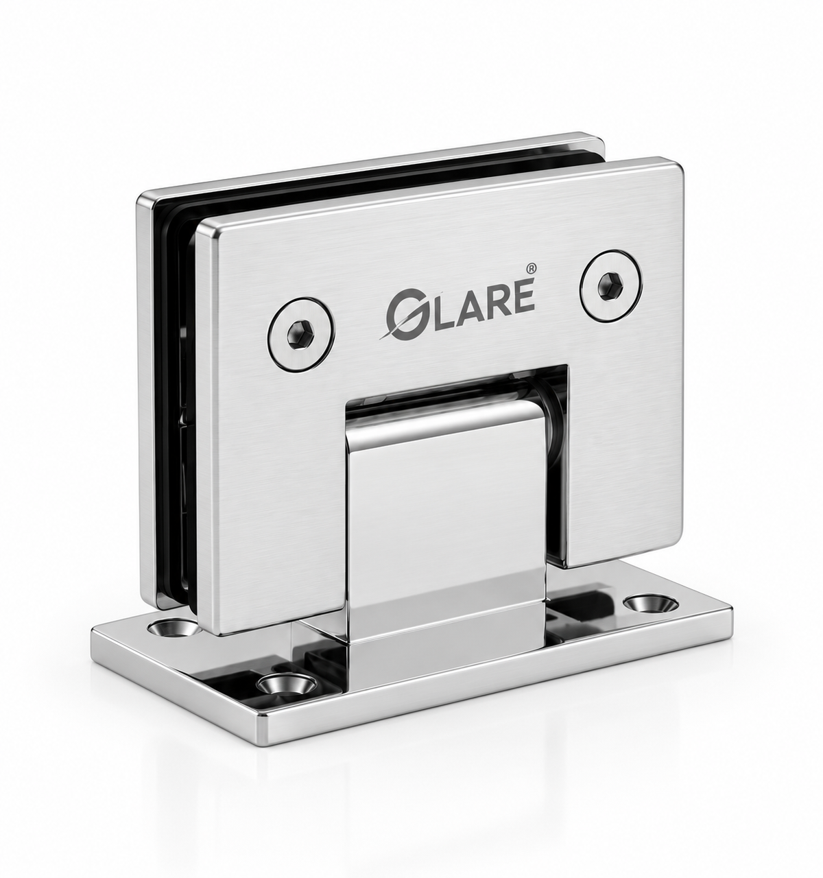Wall to Glass 90 degree shower hinge