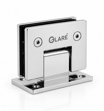 Wall to Glass 90 degree shower hinge