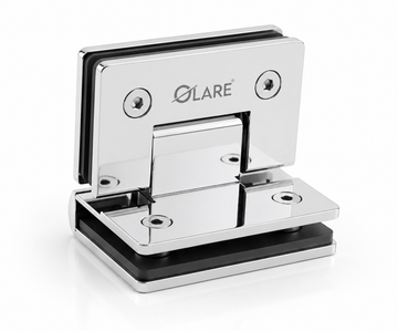 Glass to Glass 90 degree shower hinge
