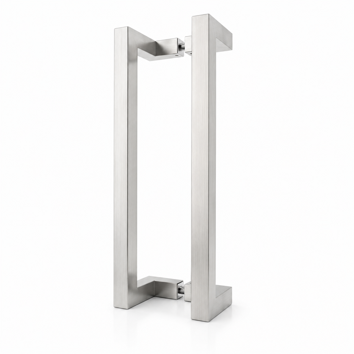 Square 'Q' type glass door handle