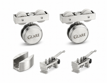 Big coin brizz roller sliding door roller fitting