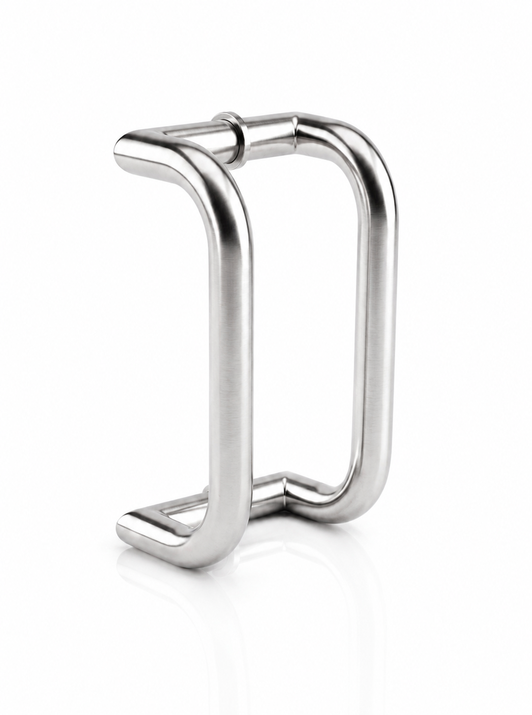 Q type glass door handle